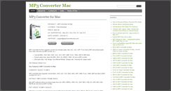 Desktop Screenshot of mp3converter-mac.com